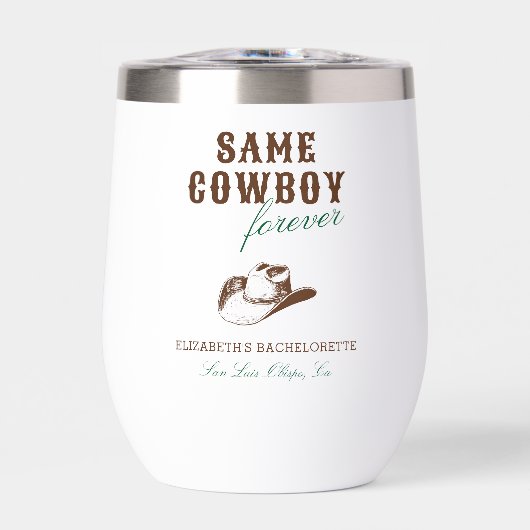 Même Cowboy Forever Bachelorette Week-end (Avant)