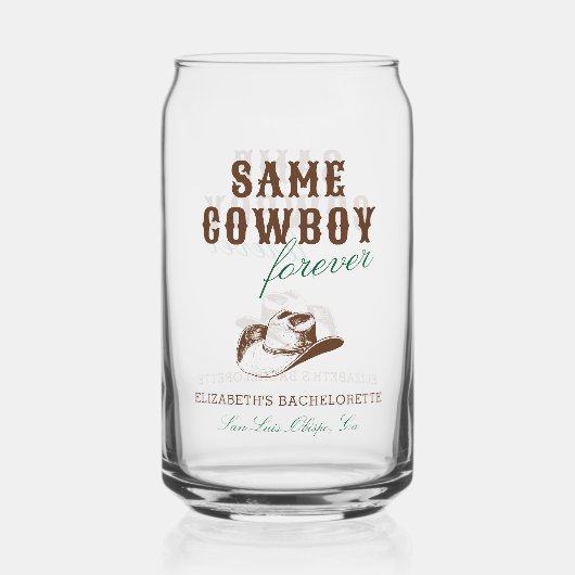 Même Cowboy Forever Bachelorette Week-end (Verso)