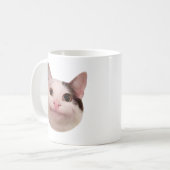 Mème de chat poli Mug double face (Devant gauche)