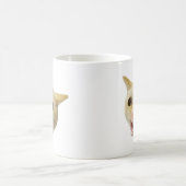 Mème de chat toussant Mug double face (Centre)