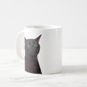 Mème de chat Zoned Out Mug double face (Devant gauche)