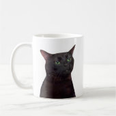 Mème de chat Zoned Out Mug double face (Gauche)