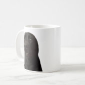Mème de chien effrayé Mug double face (Devant gauche)
