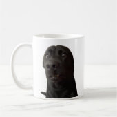 Mème de chien effrayé Mug double face (Gauche)