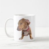 Mème de chien oeil latéral Mug double face (Gauche)