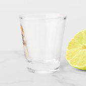 Mème de hamster effrayé en verre de tir (Droite)