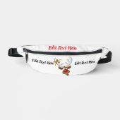 Mème de Noël drôle de renne qui regarde par-dessus (Recto)