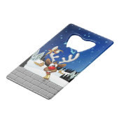 Mème de Noël drôle de renne qui regarde par-dessus (Devant Angle)