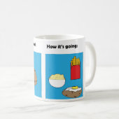 Mème de pomme de terre amusant mug (Devant droit)