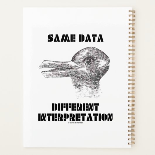 Même donnée, interprétation différente Canard Lapi (Dos)