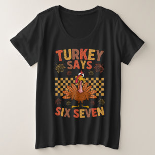 Mème drôle de Thanksgiving « Dinde dit Six Sept »