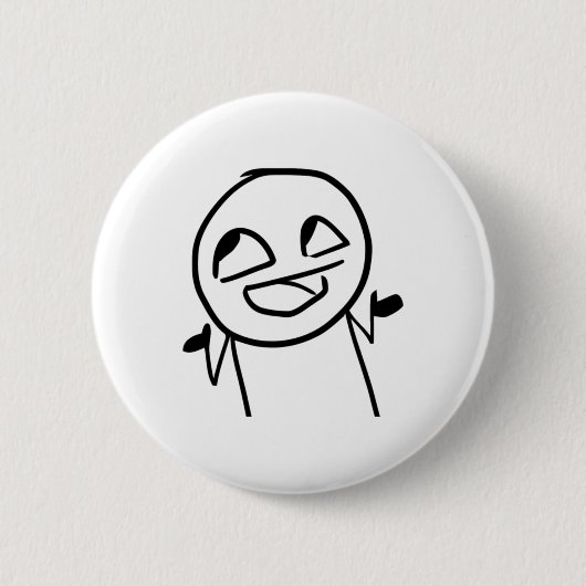 Meme - Ehm Ops Sticker Ronde Button 5,7 Cm (Voorkant)