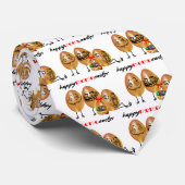 Meme Eieren Happy Pasen Stropdas (Opgerold)