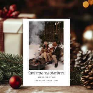 Même équipe, nouvelles aventures, carte de Noël ph