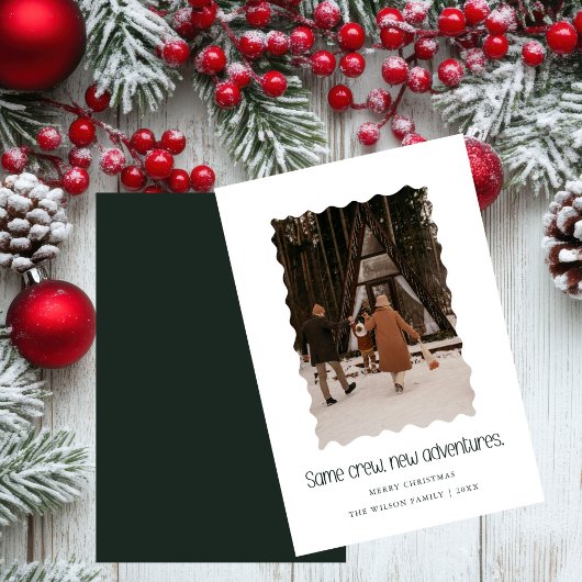 Même équipe, nouvelles aventures, Carte de vœux de