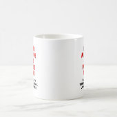 Même Erreur Deux Fois Tasse Drôle (Centre)
