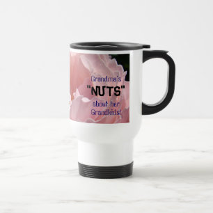 Mémé est FOLLE de ses petits-enfants ! Tasses Rose