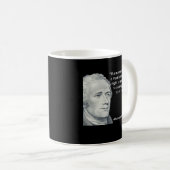 Meme humide d'Alexander Hamilton - tasse (Devant droit)