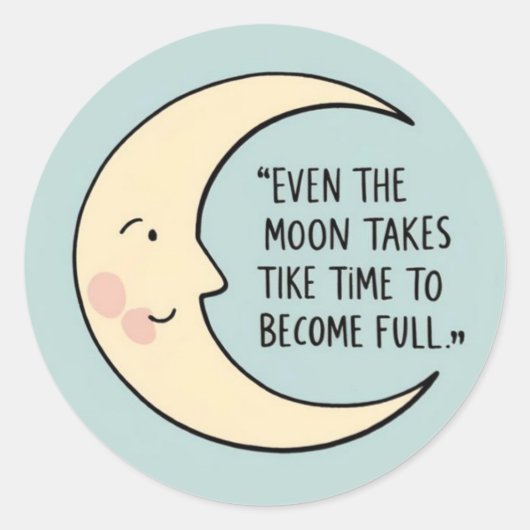 Même Les Stickers Lune (Devant)