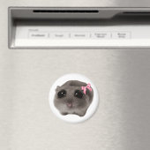 Mème Magnet Coquette Sad Hamster (In Situ (Lave-vaisselle))
