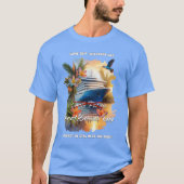 Même Navire, T-Shirt De Croisière Destination Diff (Devant)