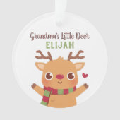 Mémé Petit Cerf, Noël personnalisé (devant)