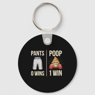 Meme Poop Toilet Humor Poop Funny Gezegde Broek 0  Sleutelhanger
