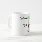 Même Shallot Différent Jour Café Mug (Devant gauche)
