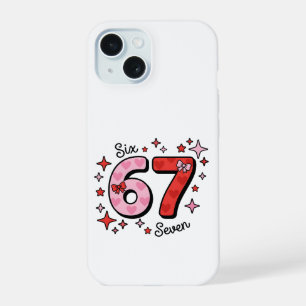 Mème Six Sept Adorable – 6 7 Rose & Rouge avec des