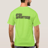 MÊME taille de T-shirt de Glubb de MONSTRES : (Dos)