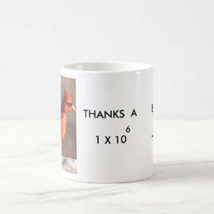 MÊME UTILISATION d'OISEAUX MÉTRIQUE - tasse