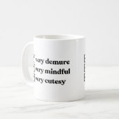 Mème Viral Mug Très Désure (Devant gauche)