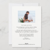 Même Vows ÉDITABLE COULEUR Modifier la carte de da (Dos)