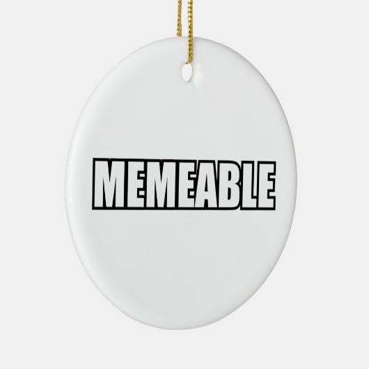MEMEABEL KERAMISCH ORNAMENT (Rechts)