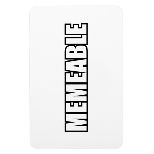 MEMEABEL MAGNEET (Verticaal)