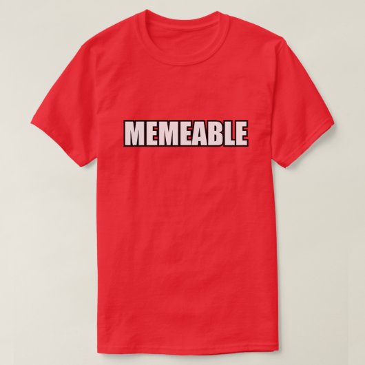 MEMEABEL T-SHIRT (Design voorkant)