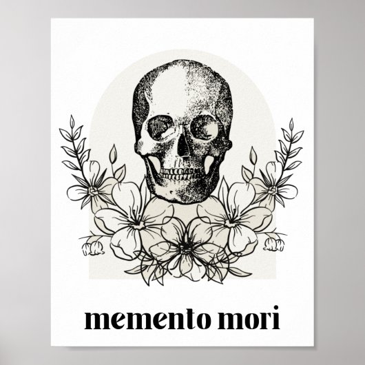 Memento Mori - Afdrukken Poster (Voorkant)