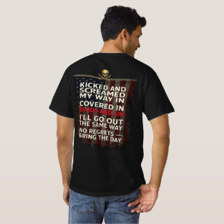 Memento Mori 🫡🪖 Bedenk dat Je Moet Sterven + Vla T-shirt