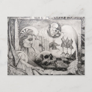 MEMENTO MORI BRIEFKAART