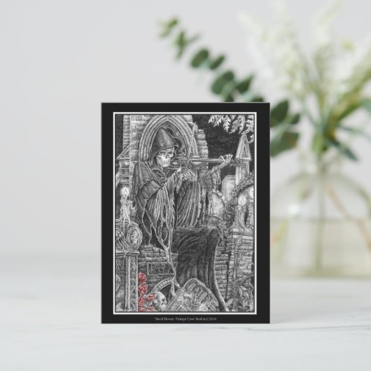 Memento Mori Briefkaart (Staand voorkant)