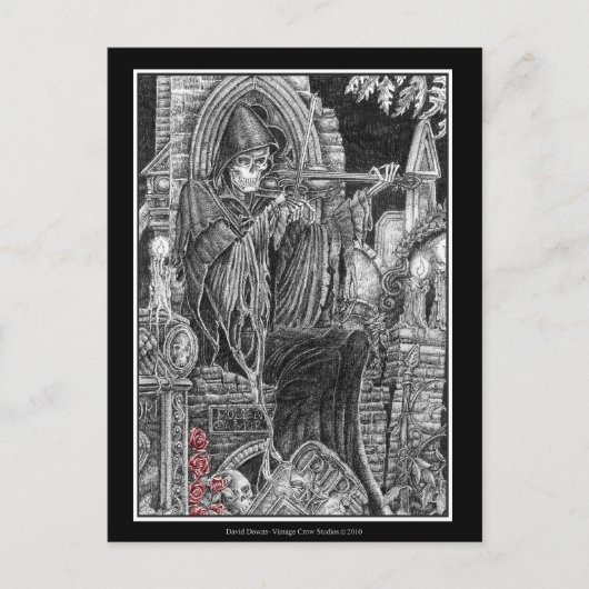 Memento Mori Briefkaart (Voorkant)