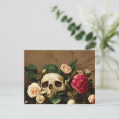 Memento mori briefkaart (Staand voorkant)