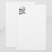 Memento mori briefpapier (Voorkant / Achterkant)