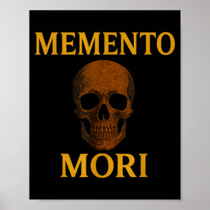 Memento Mori Filosofie Stoïcisme Citaat Poster