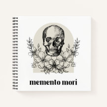 Memento Mori - Journal des puces à couverture rigi
