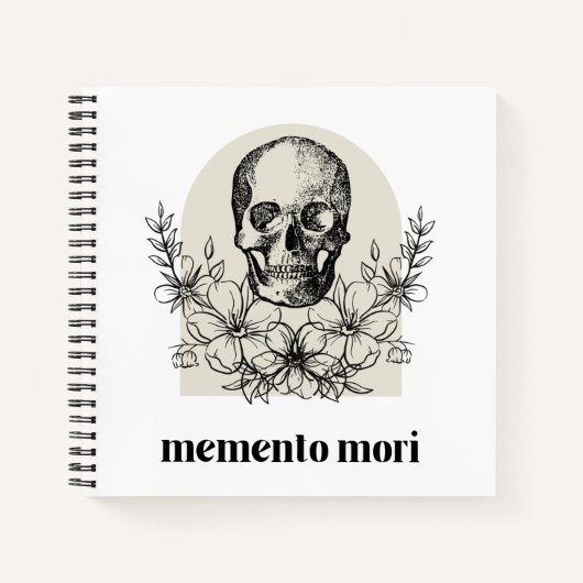 Memento Mori - Journal des puces à couverture rigi (Devant)