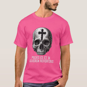Memento Mori Katholieke Kruisbeeld Traditionele La T-shirt