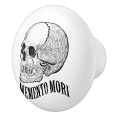 Memento mori keramische knop (Rechts)