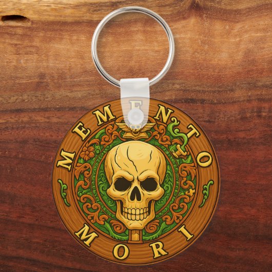 Memento Mori Keychain by Phil Elmore (Achterkant)