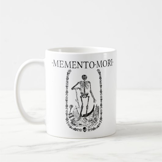 Memento Mori Koffiemok (Links)